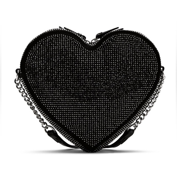 BRAND NEW VS Heart Rhinestone Crossbody Bag - Picture 2 of 6